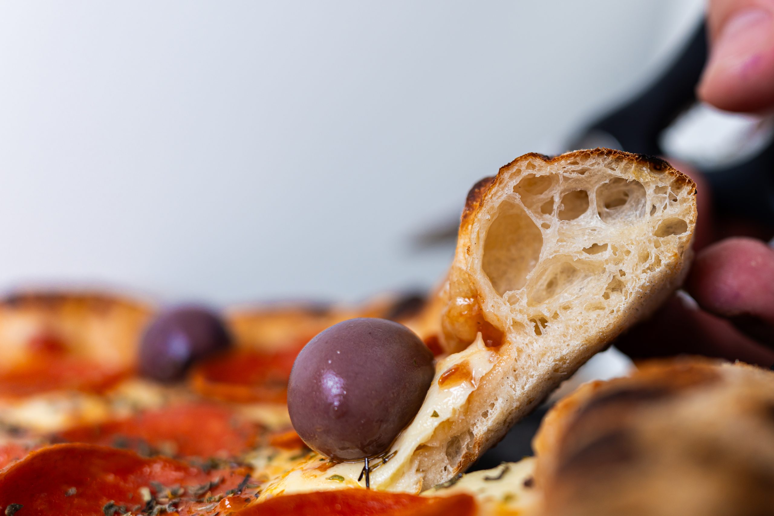 Pizza de Longa Fermentação (Estilo Profissional)